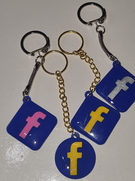 Social Media NFC Keychain