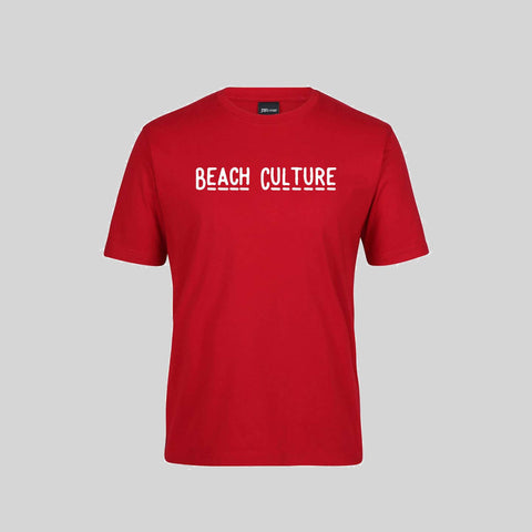 Mens Short Sleeved Tshirt  - Beach Culture Limited Offer