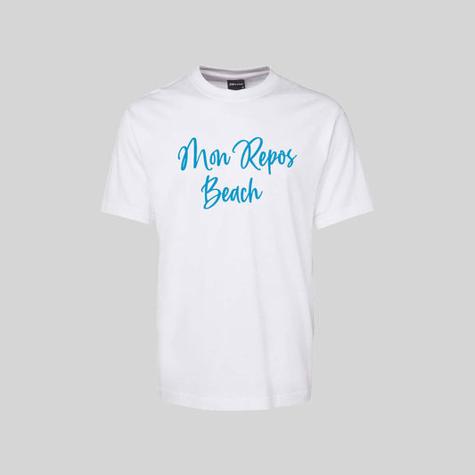 Ladies Short Sleeved Fitted Tshirt - Mon Repos Beach Limited Offer
