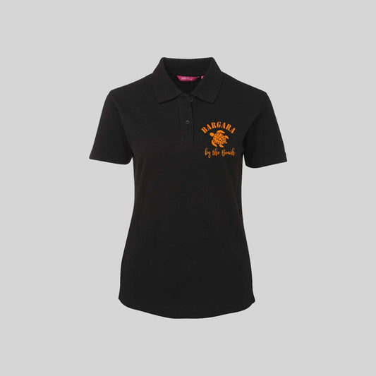 Ladies Short Sleeved Polo shirt - Bargara Turtle Limited Offer