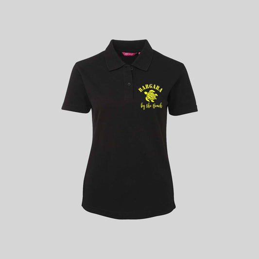 Ladies Short Sleeved Polo shirt - Bargara Turtle Limited Offer
