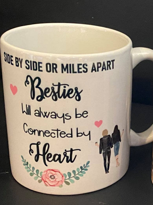 Besties 11 oz. Custom Ceramic Mug