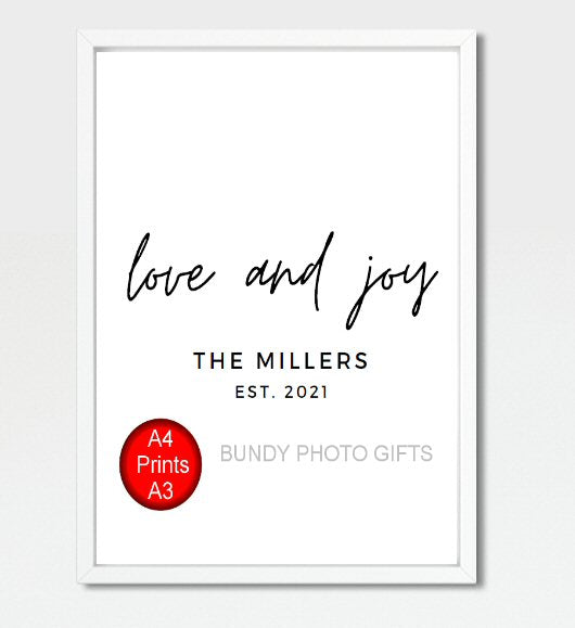 Custom Wall Art - Custom Wedding Wall Art