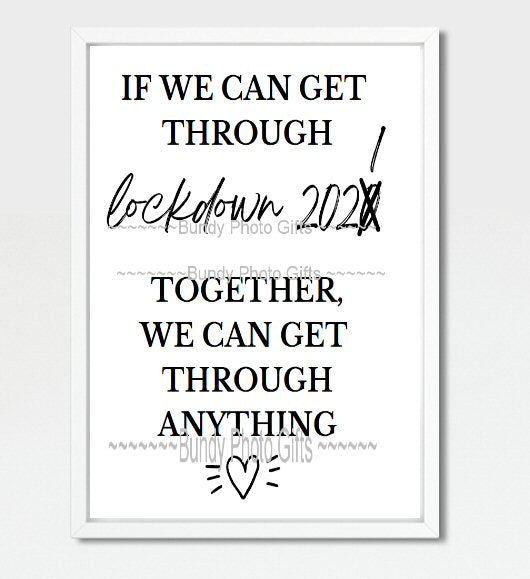Wall Art - Lockdown 2021- Funny Art