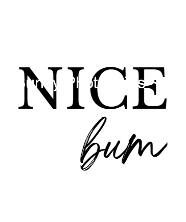 Wall Art - Nice bum - Funny Bathroom Art