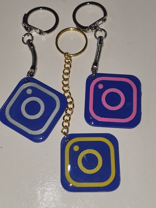 Social Media NFC Keychain