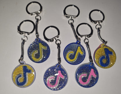 Social Media NFC Keychain