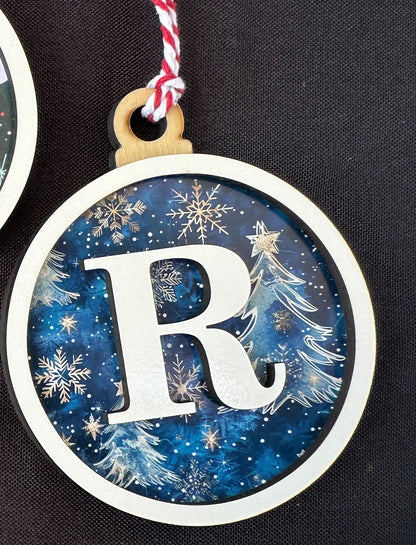 Patterned Initial Ornament