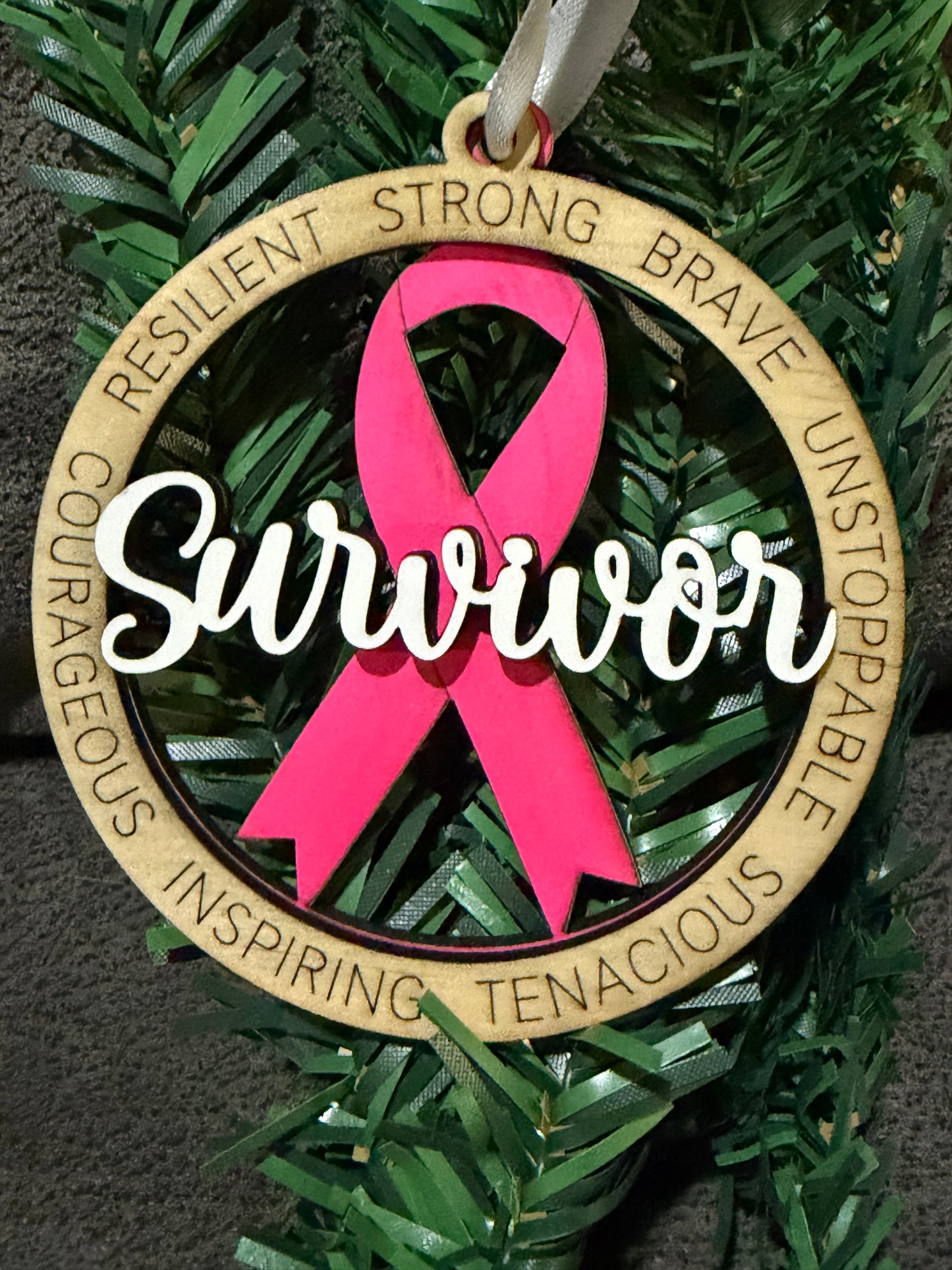 Cancer Survivor Ornament