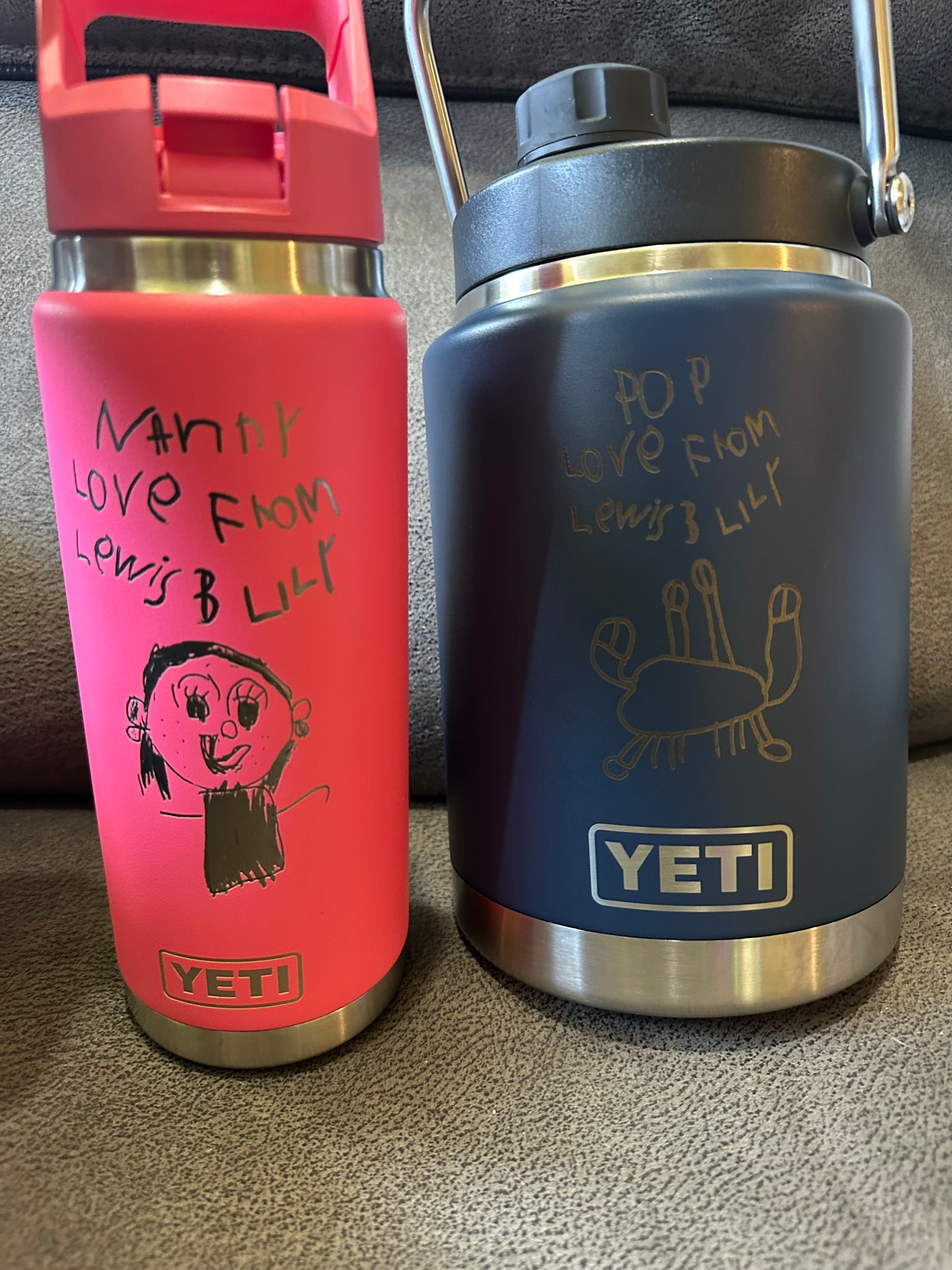 Engrave Name Water Bottle or Tumbler