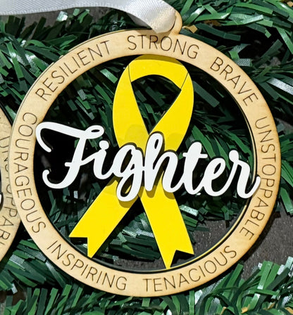 Cancer Survivor Ornament