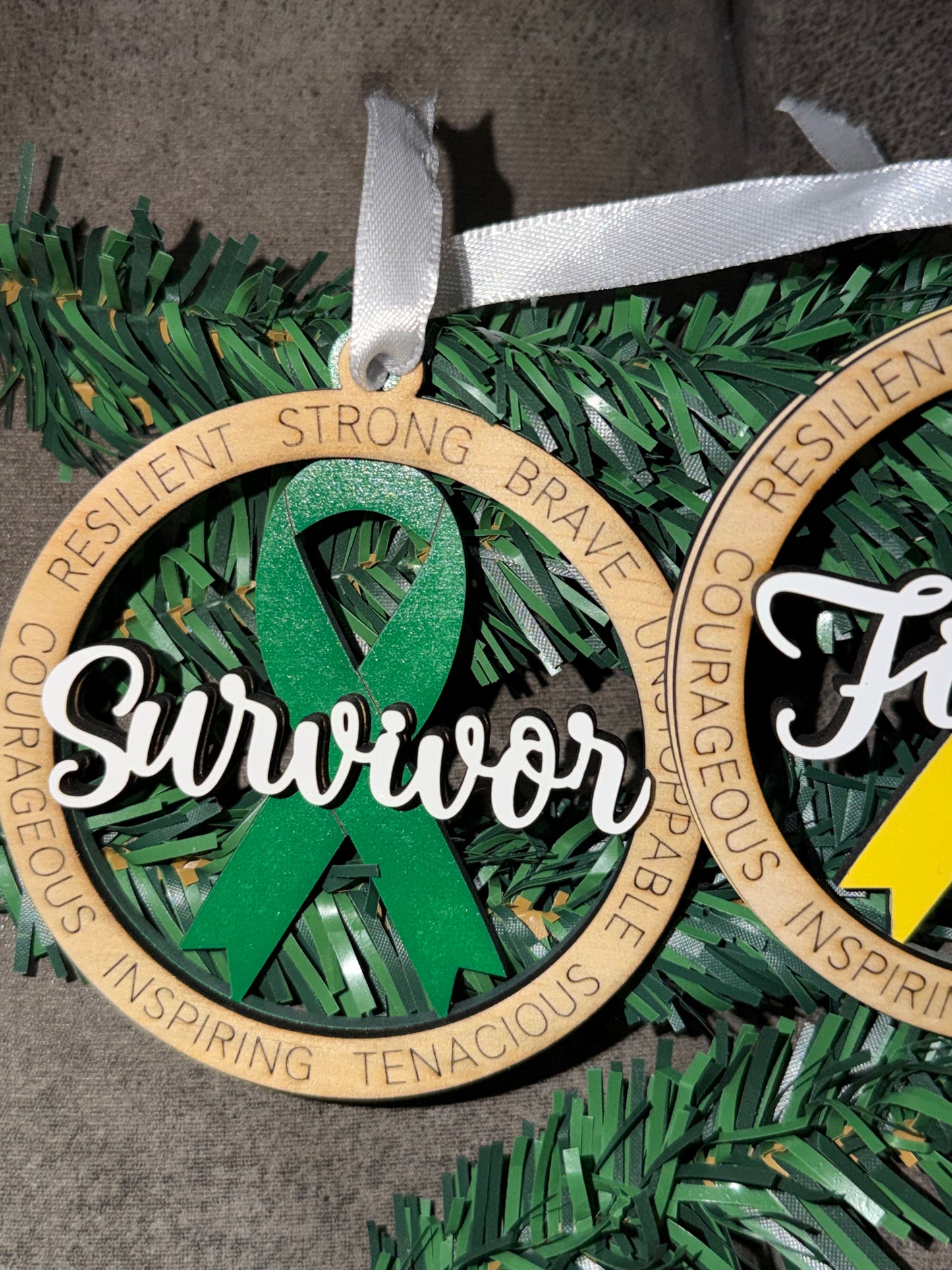 Cancer Survivor Ornament