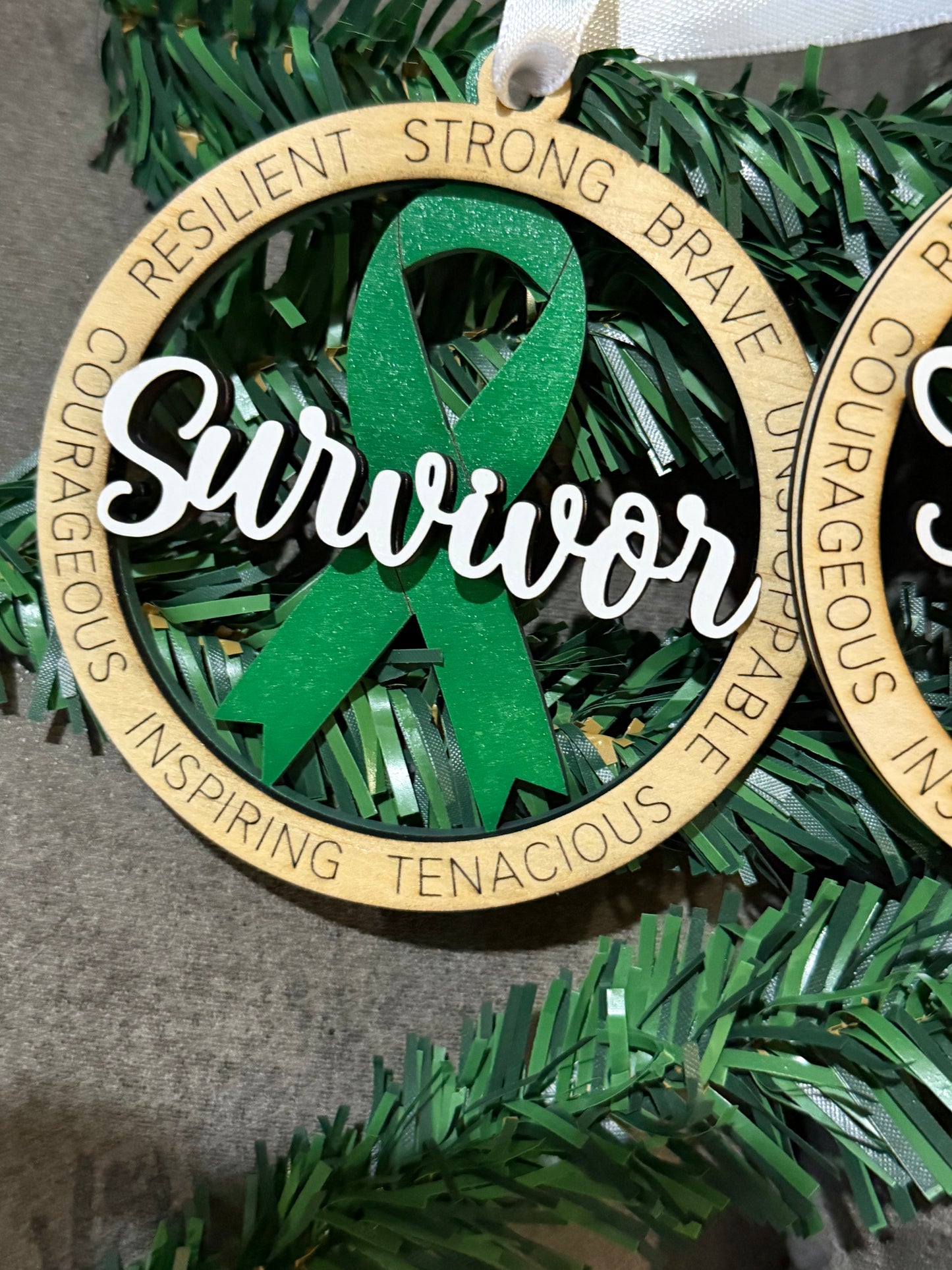 Cancer Survivor Ornament