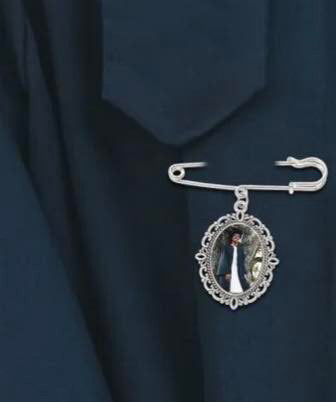 Memorial Wedding Brooch
