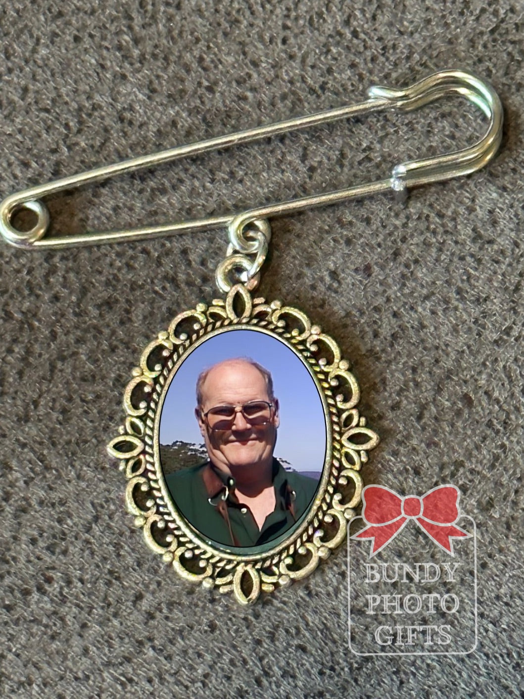 Memorial Wedding Brooch