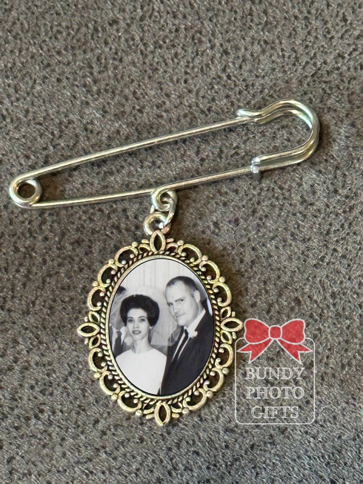 Memorial Wedding Brooch