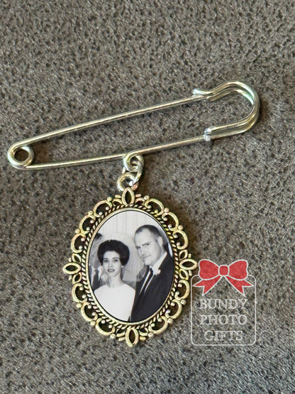 Memorial Wedding Brooch