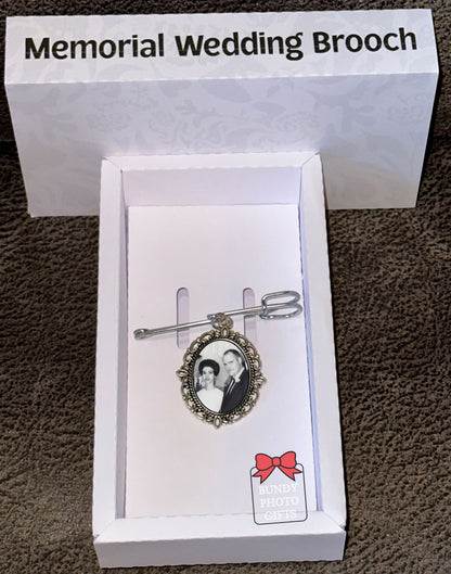 Memorial Wedding Brooch