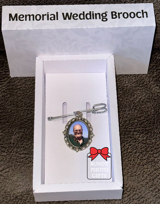 Memorial Wedding Brooch