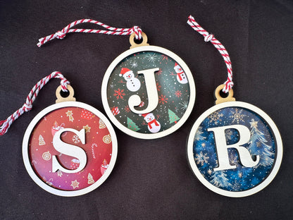 Patterned Initial Ornament