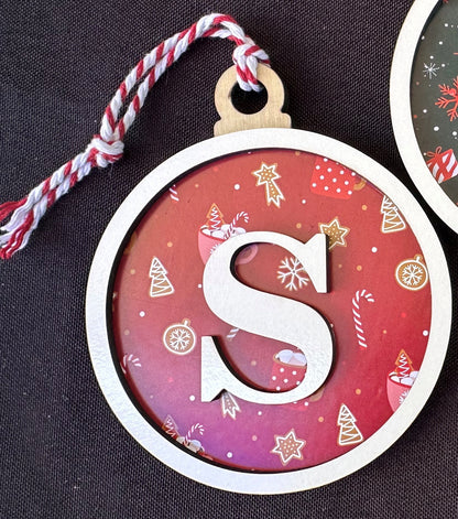 Patterned Initial Ornament