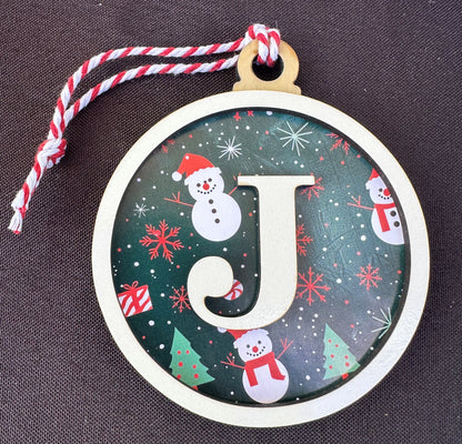 Patterned Initial Ornament