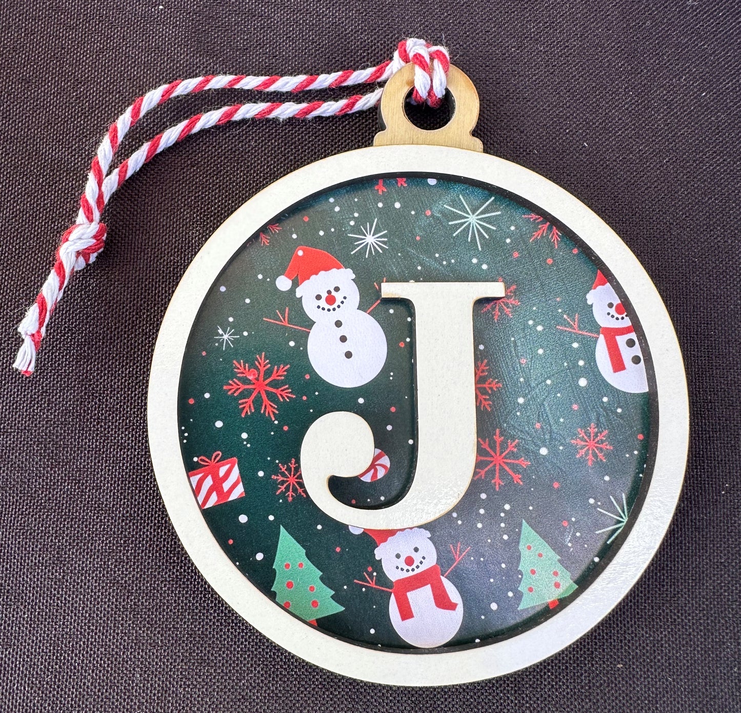 Patterned Initial Ornament