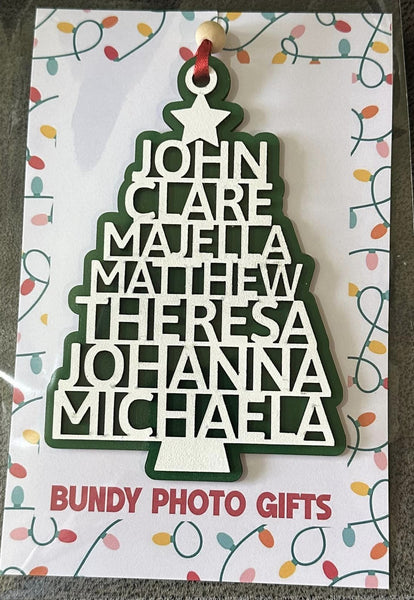 Christmas Tree Personalized