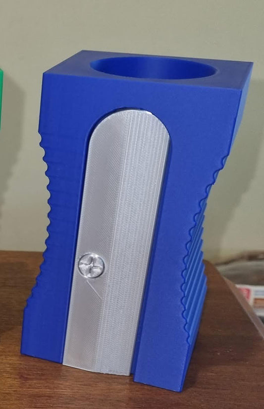 Giant "Pencil Sharpener" pencil holder