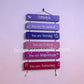 Personalised Wooden Affirmation Panel Sign