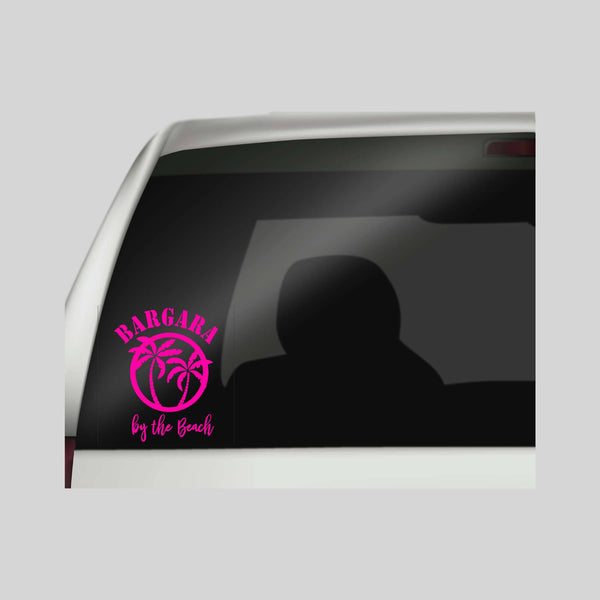 Car Decal - Bargara Queensland Limited Offer