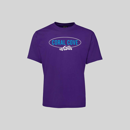 Mens Short Sleeved Tshirt  - Coral Cove Hibiscus 1 Limited Offer