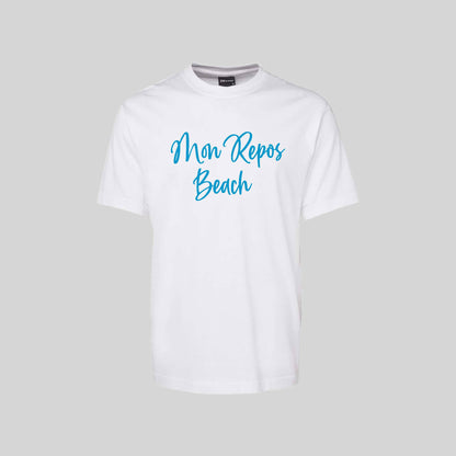 Ladies Short Sleeved Fitted Tshirt   - Mon Repos Beach Limited Offer