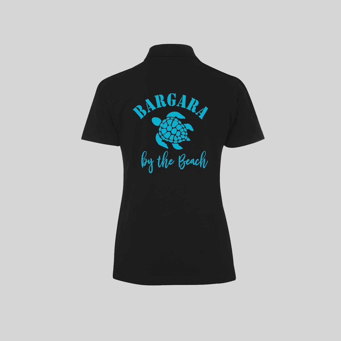 Ladies Short Sleeved Polo shirt  -  Bargara Turtle Limited Offer