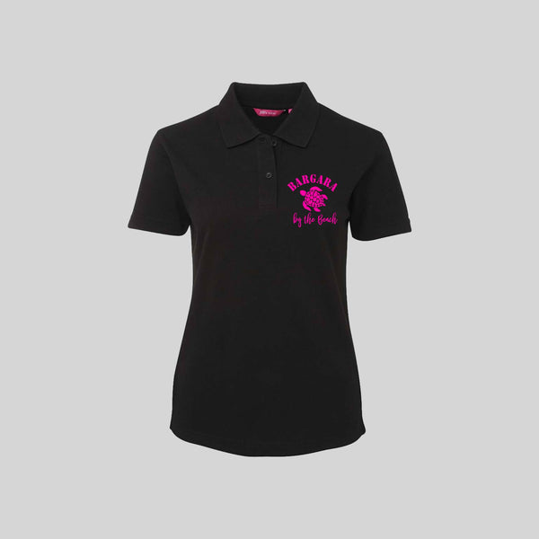 Ladies Short Sleeved Polo shirt  -  Bargara Turtle Limited Offer