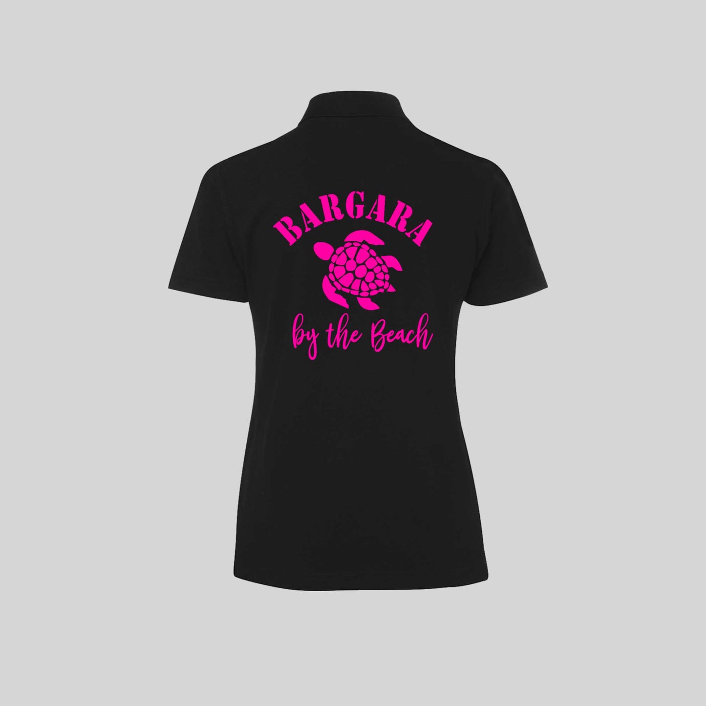 Ladies Short Sleeved Polo shirt  -  Bargara Turtle Limited Offer