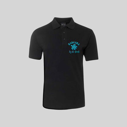 Mens Short Sleeved Polo with pocket - Bargara Turtle