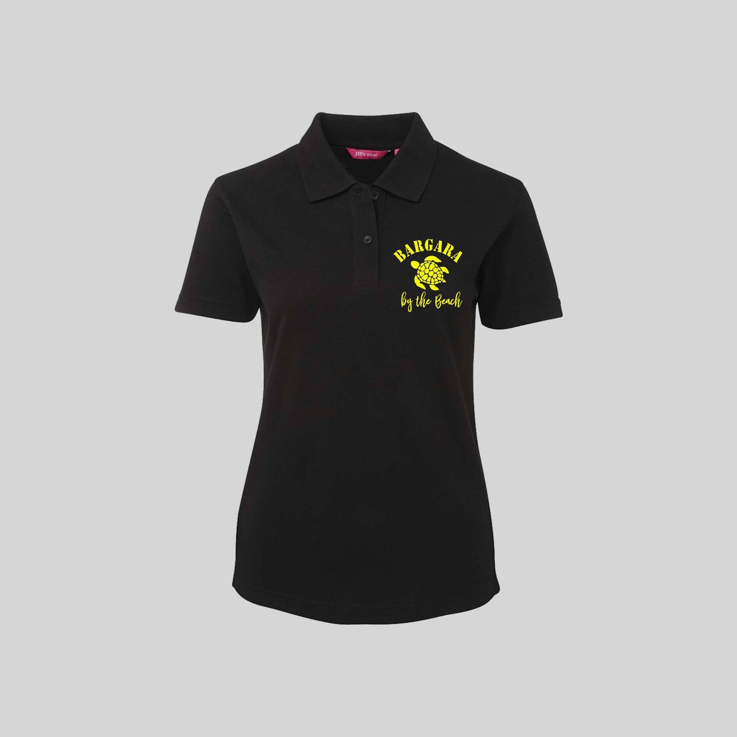 Ladies Short Sleeved Polo shirt  -  Bargara Turtle Limited Offer