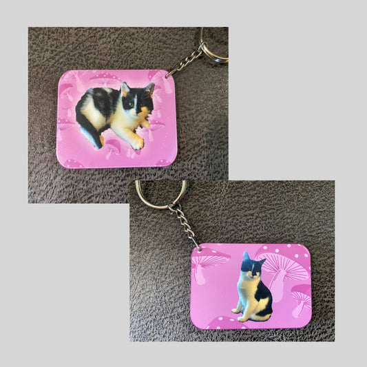 Pet Photo Keyring 2 Sided