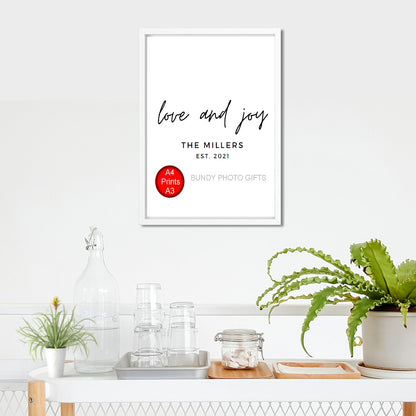 Custom Wall Art - Custom Wedding Wall Art