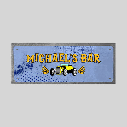 Custom Name Number Plate