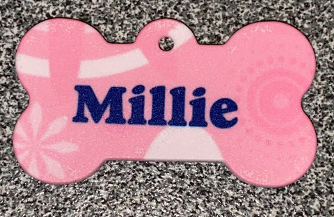 Bone Shaped Pet Tag