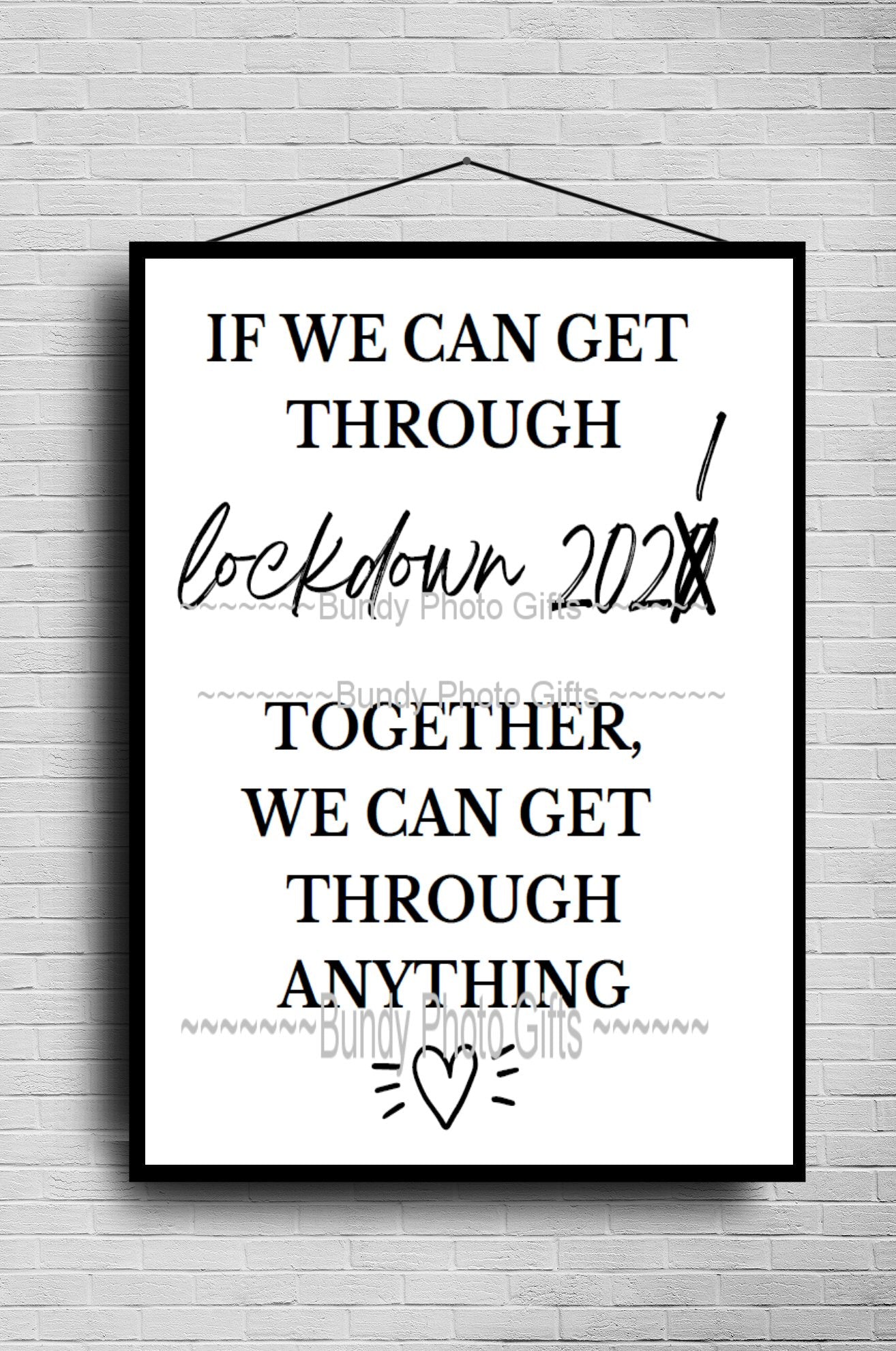 Wall Art - Lockdown 2021- Funny Art