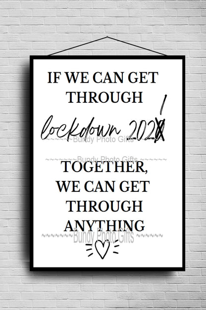 Wall Art - Lockdown 2021- Funny Art