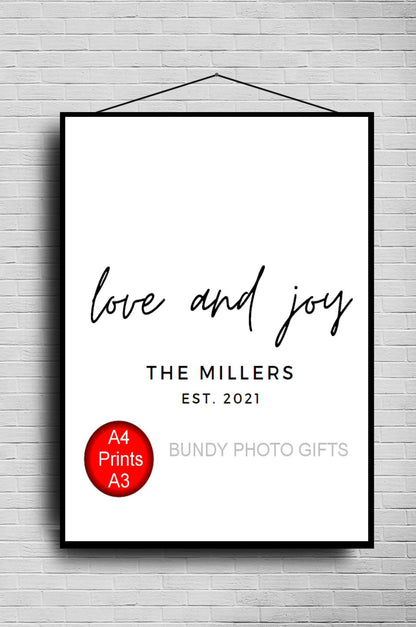 Custom Wall Art - Custom Wedding Wall Art