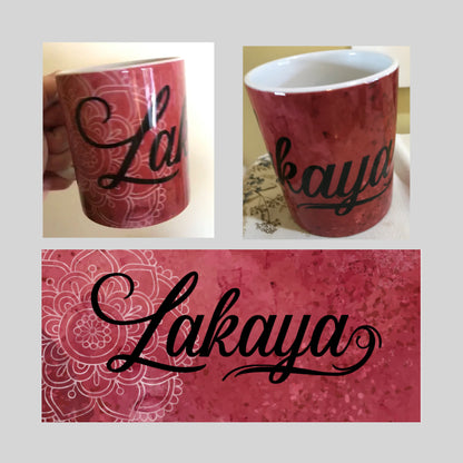 11 oz. Personalised Name Mug