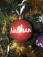 Christmas Pet Glitter Bauble