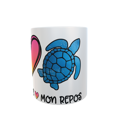 Peace Love Bargara 11 oz Ceramic Mug