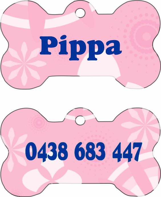 Bone Shaped Pet Tag
