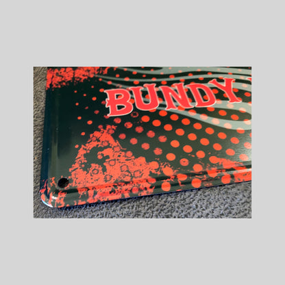 Custom Name Number Plate